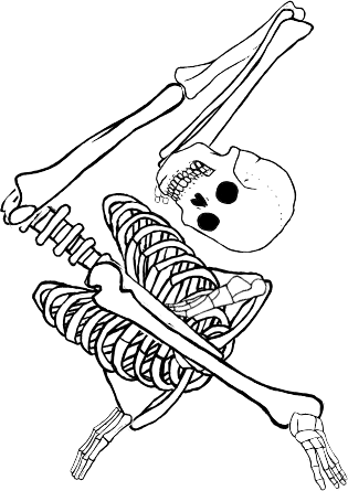 Dem bones dem bones dem – dry bones!
