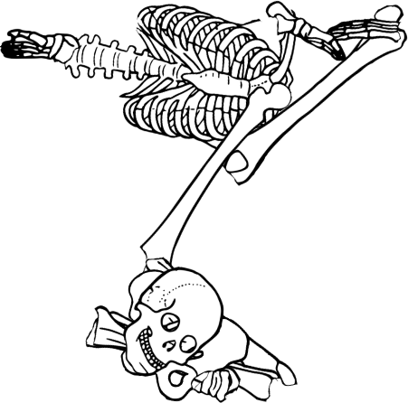 Dem bones dem bones dem – dry bones!