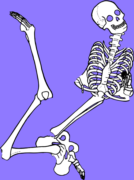 Dem bones dem bones dem – dry bones!