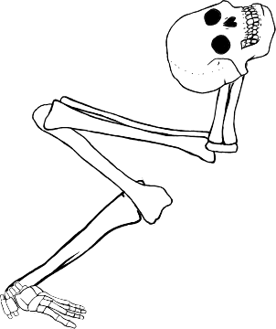 Dem bones dem bones dem – dry bones!