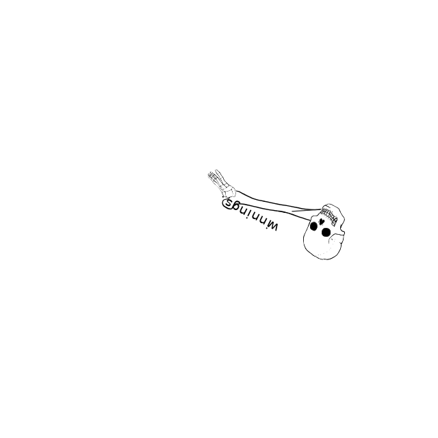 Dem bones dem bones dem – dry bones!
