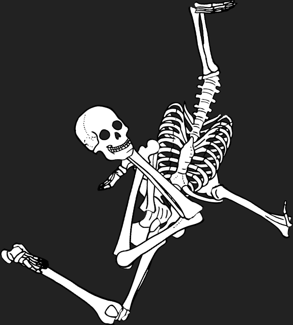 Dem bones dem bones dem – dry bones!