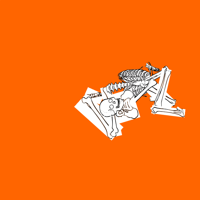Dem bones dem bones dem – dry bones!