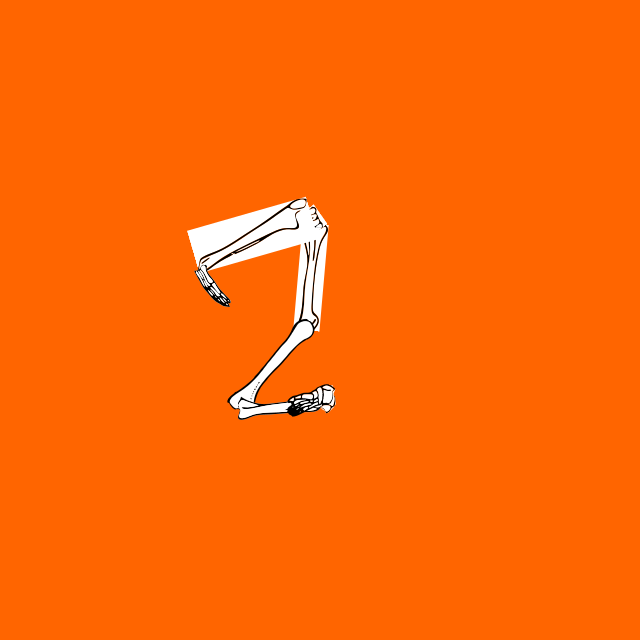 Dem bones dem bones dem – dry bones!