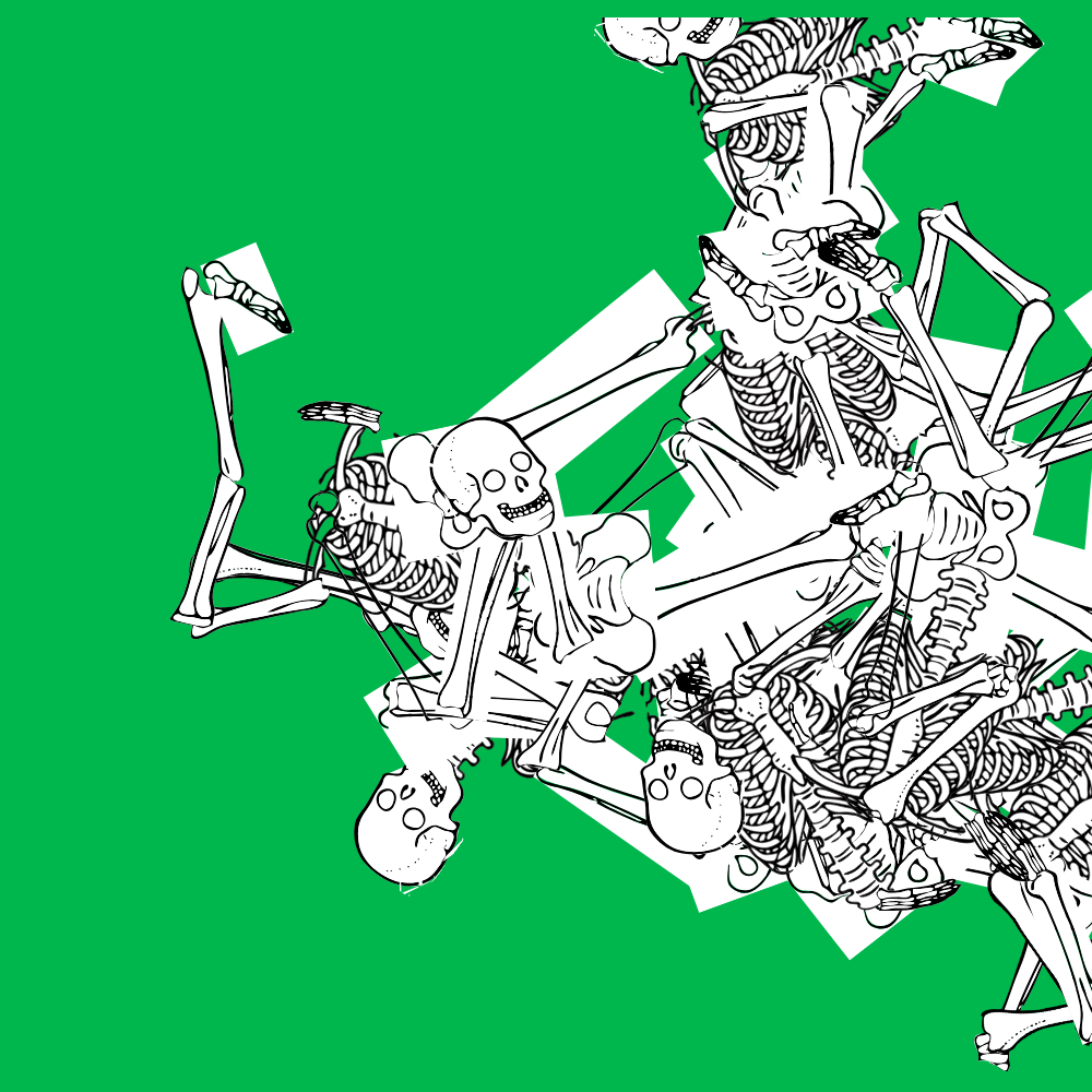Dem bones dem bones dem – dry bones!
