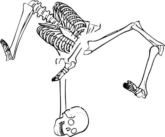 Dem bones dem bones dem – dry bones!