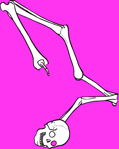 Dem bones dem bones dem – dry bones!