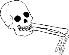 Dem bones dem bones dem – dry bones!