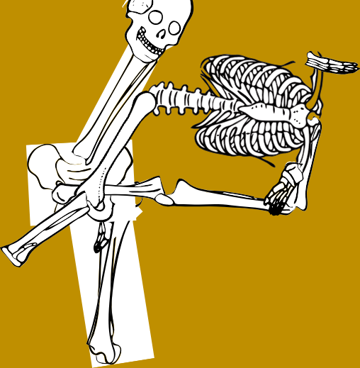 Dem bones dem bones dem – dry bones!