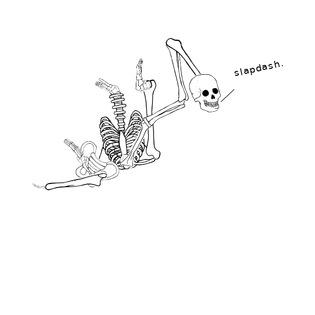Dem bones dem bones dem – dry bones!