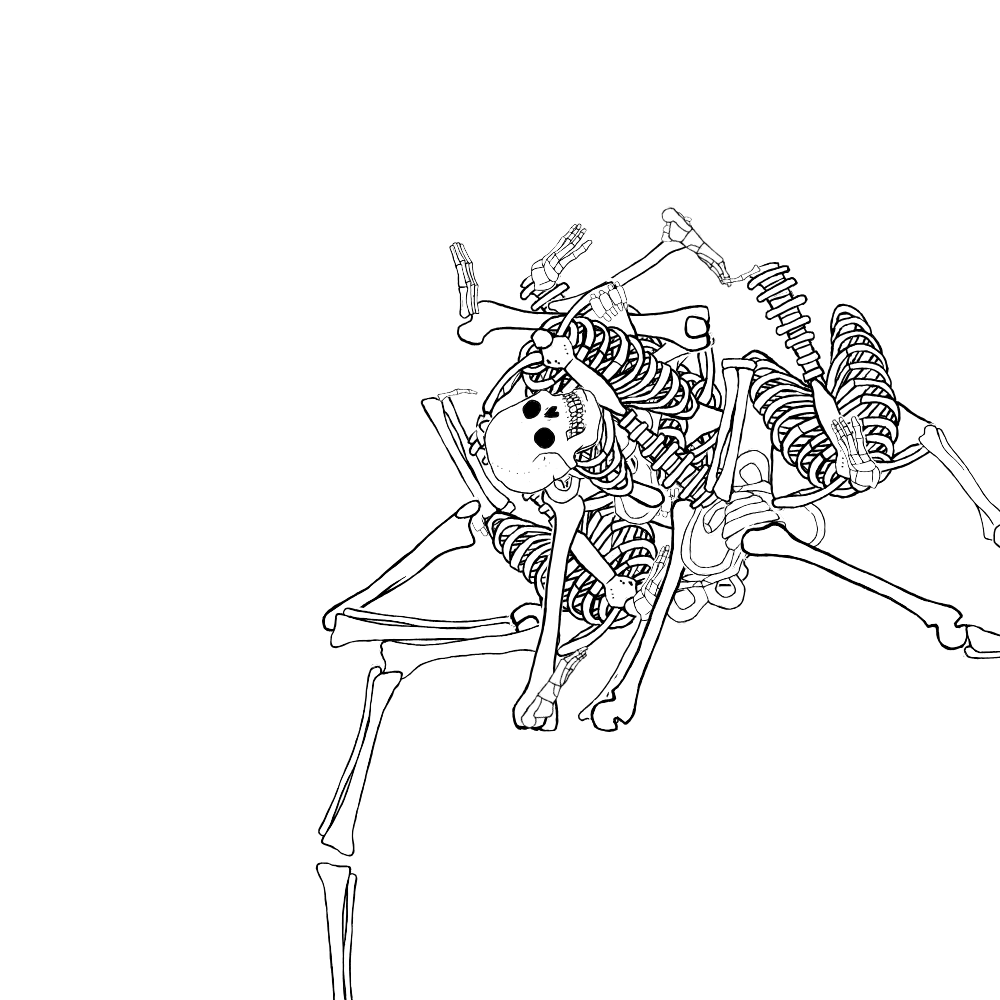 Dem bones dem bones dem – dry bones!