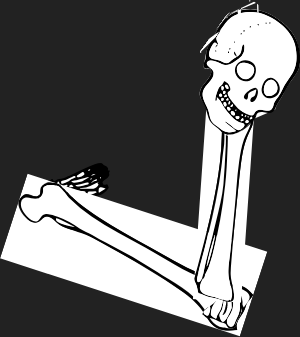 Dem bones dem bones dem – dry bones!
