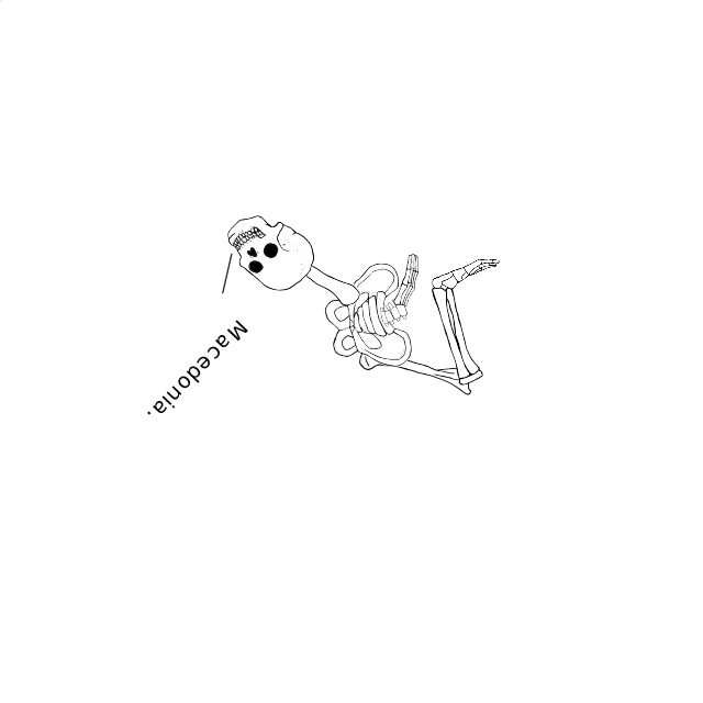 Dem bones dem bones dem – dry bones!