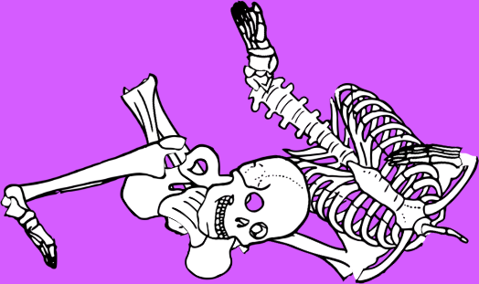 Dem bones dem bones dem – dry bones!