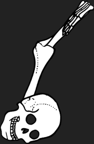 Dem bones dem bones dem – dry bones! Dem bones dem bones dem – extra bones!