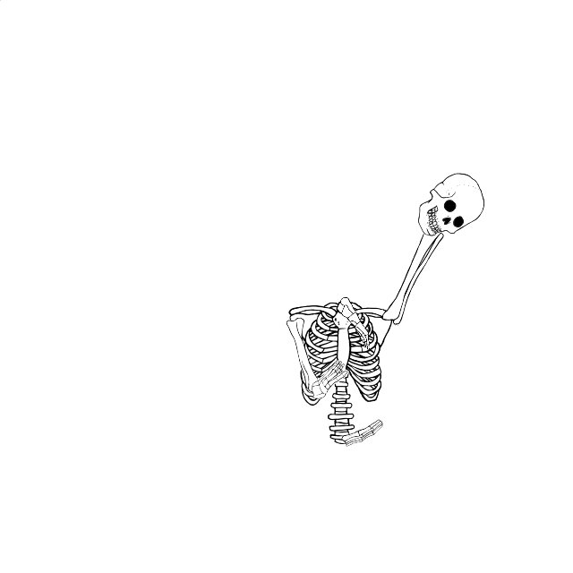 Dem bones dem bones dem – dry bones!