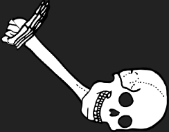 Dem bones dem bones dem – dry bones! Dem bones dem bones dem – extra bones!