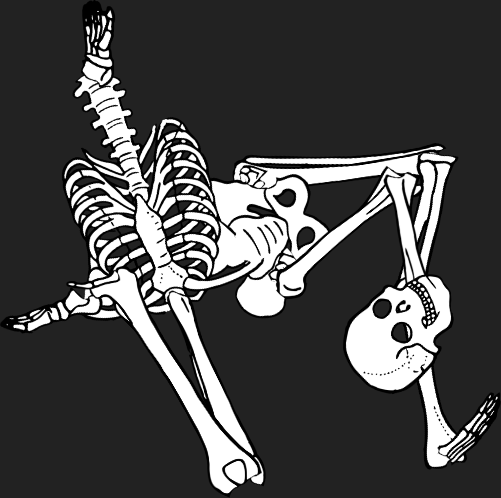 Dem bones dem bones dem – dry bones!