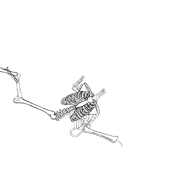 Dem bones dem bones dem – dry bones!