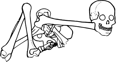 Dem bones dem bones dem – dry bones!
