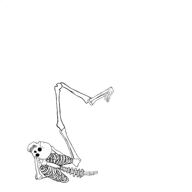 Dem bones dem bones dem – dry bones!