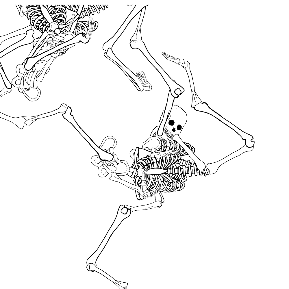 Dem bones dem bones dem – dry bones!