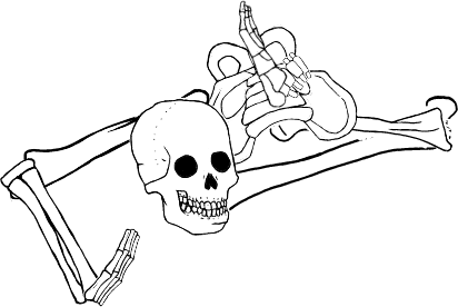 Dem bones dem bones dem – dry bones!
