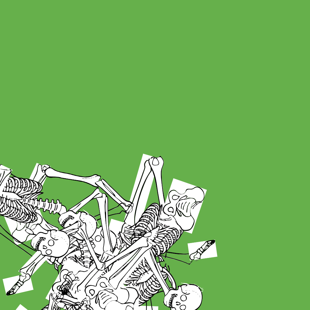 Dem bones dem bones dem – dry bones!