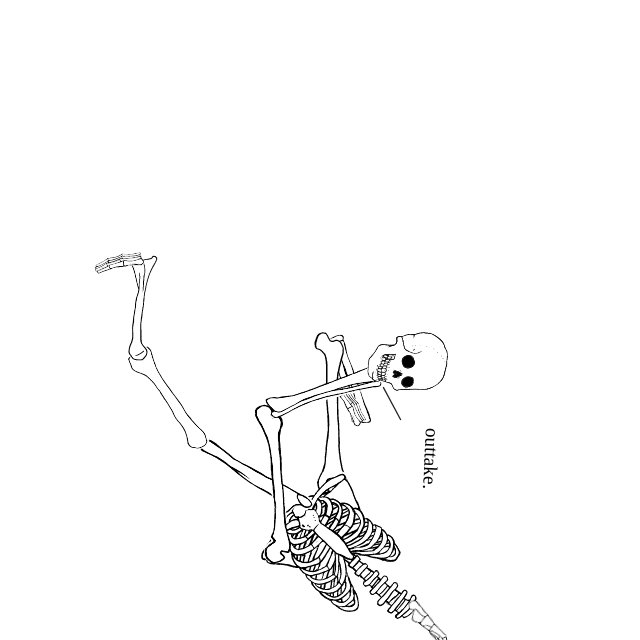 Dem bones dem bones dem – dry bones!