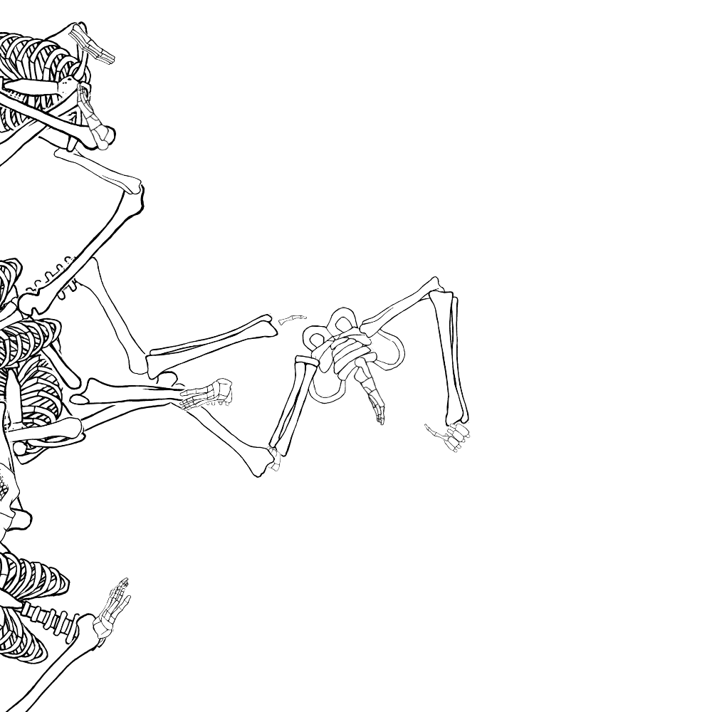 Dem bones dem bones dem – dry bones!