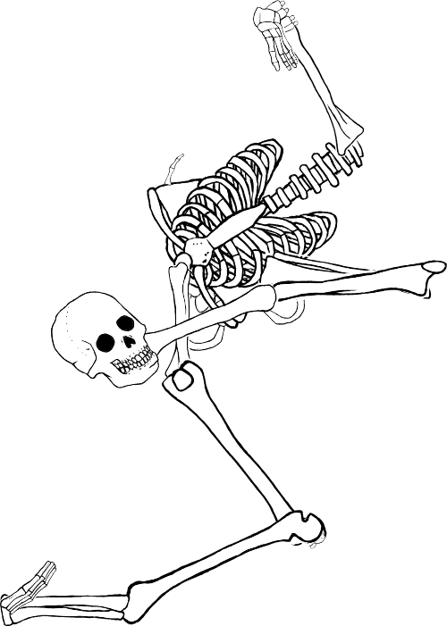 Dem bones dem bones dem – dry bones!