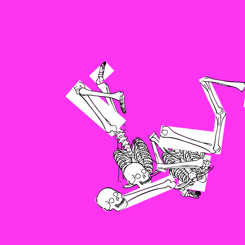 Dem bones dem bones dem – dry bones!