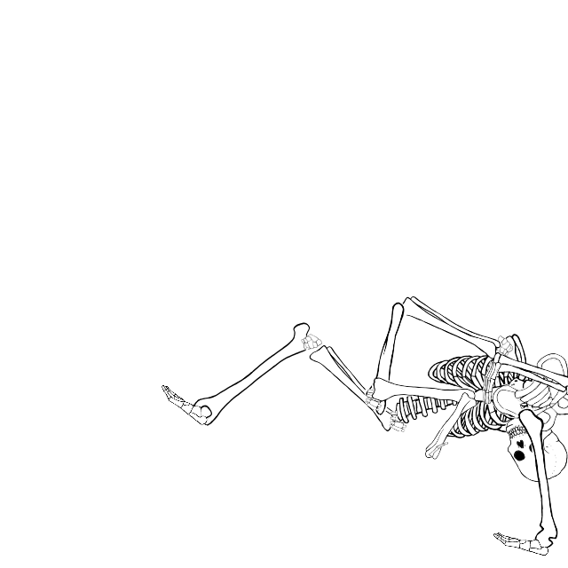 Dem bones dem bones dem – dry bones!