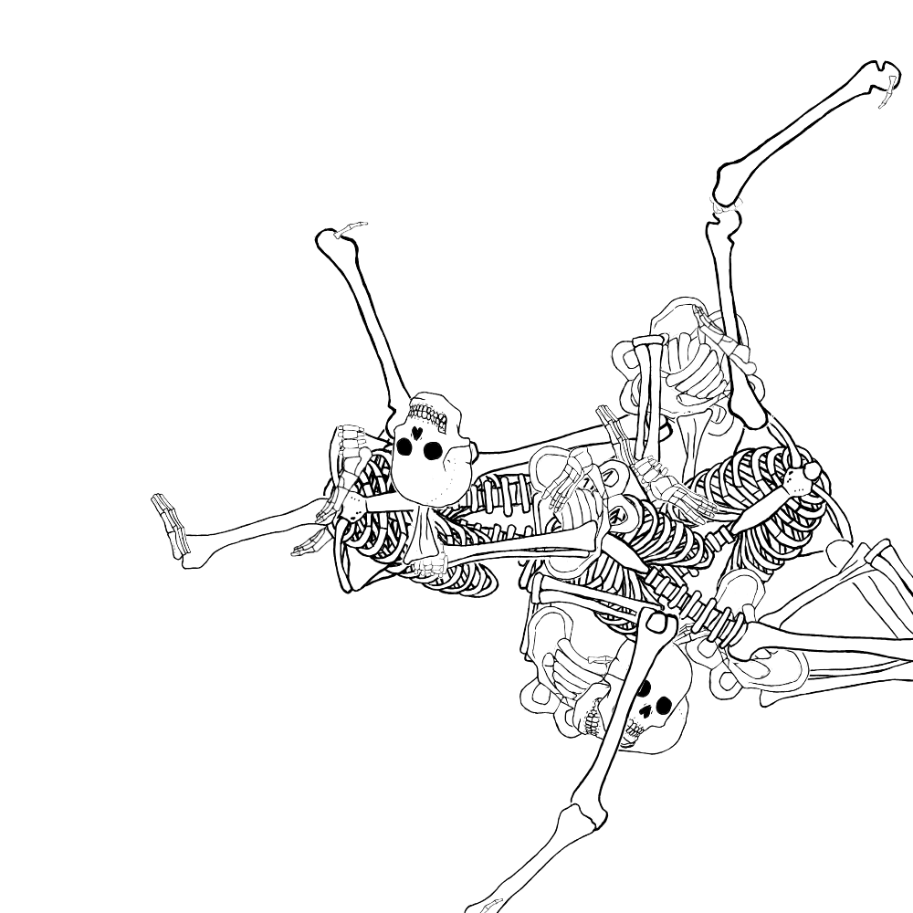 Dem bones dem bones dem – dry bones!