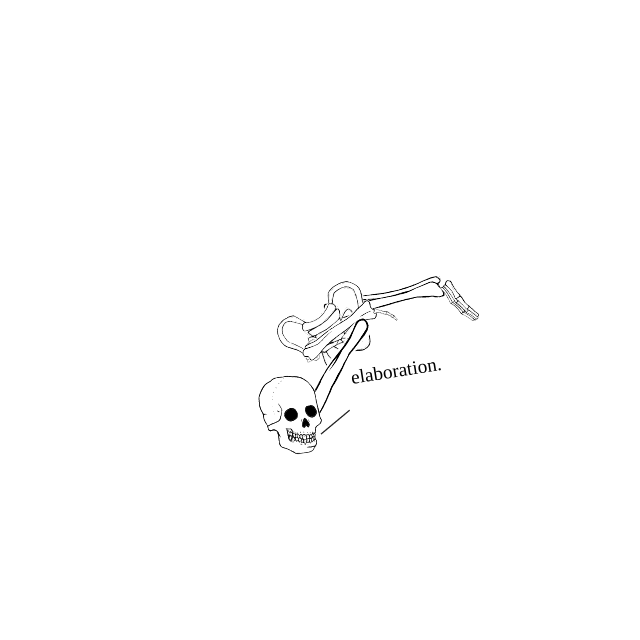Dem bones dem bones dem – dry bones!