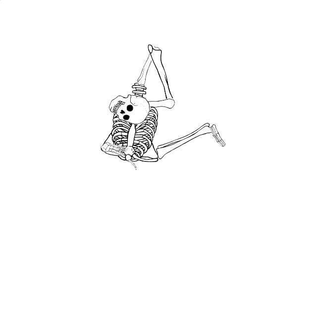 Dem bones dem bones dem – dry bones!