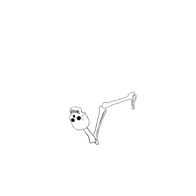 Dem bones dem bones dem – dry bones!