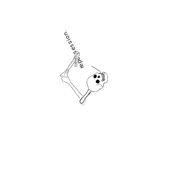 Dem bones dem bones dem – dry bones!