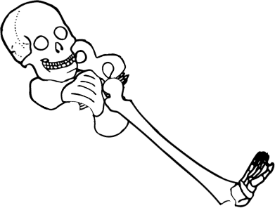 Dem bones dem bones dem – dry bones!