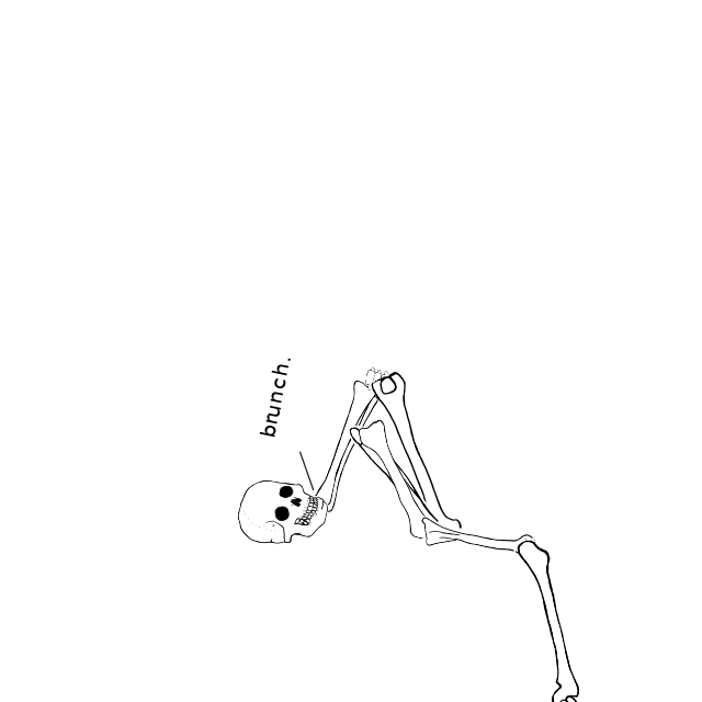 Dem bones dem bones dem – dry bones!