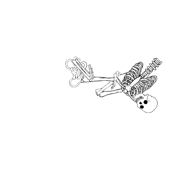 Dem bones dem bones dem – dry bones!
