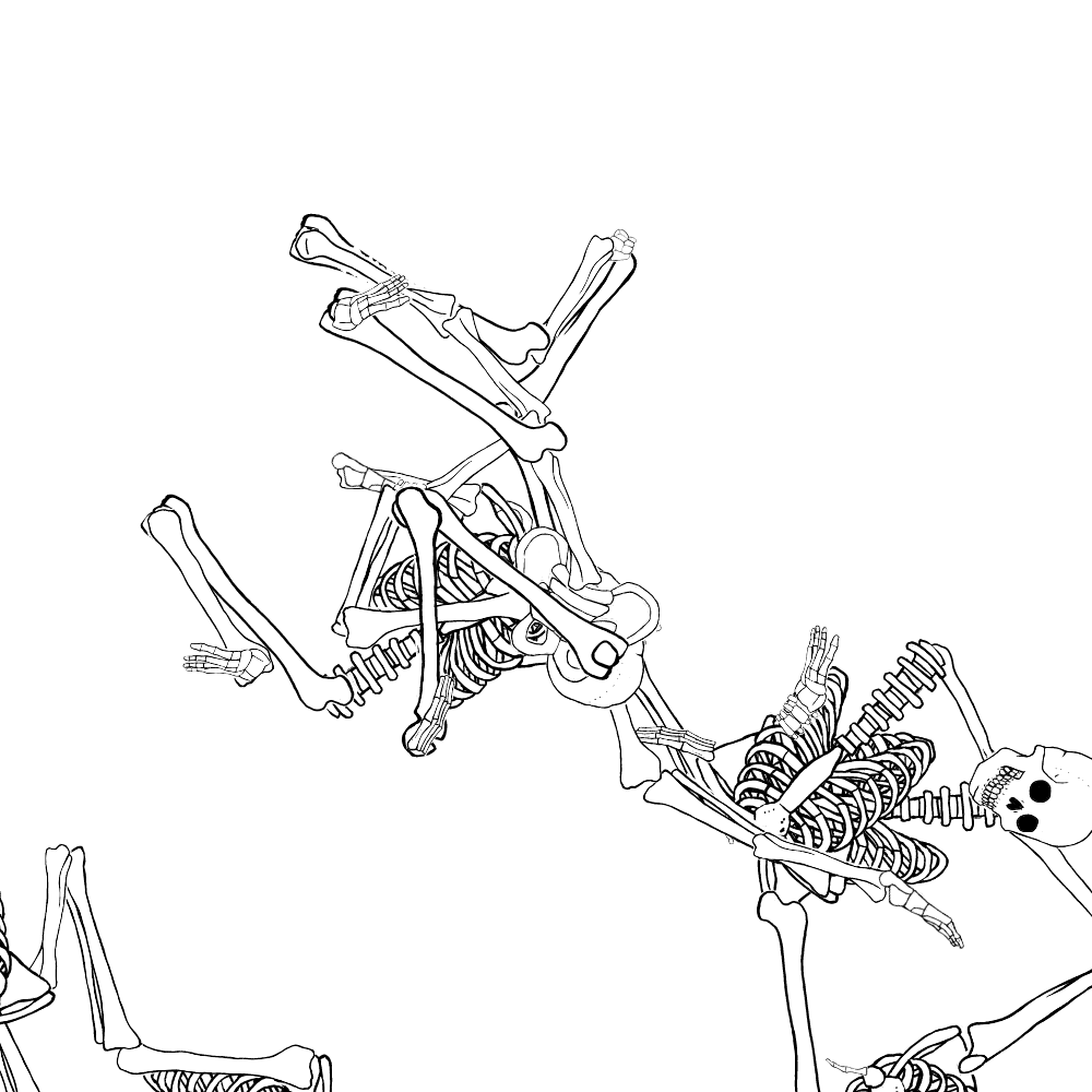 Dem bones dem bones dem – dry bones!