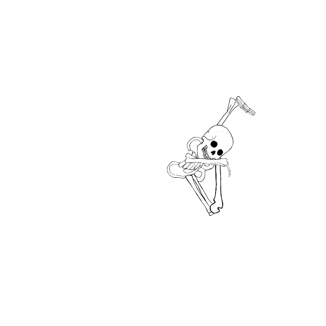 Dem bones dem bones dem – dry bones!