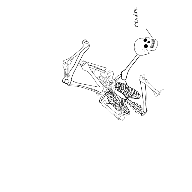 Dem bones dem bones dem – dry bones!