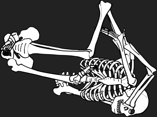 Dem bones dem bones dem – dry bones!