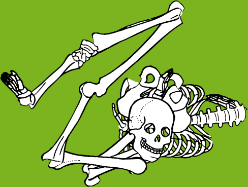 Dem bones dem bones dem – dry bones!