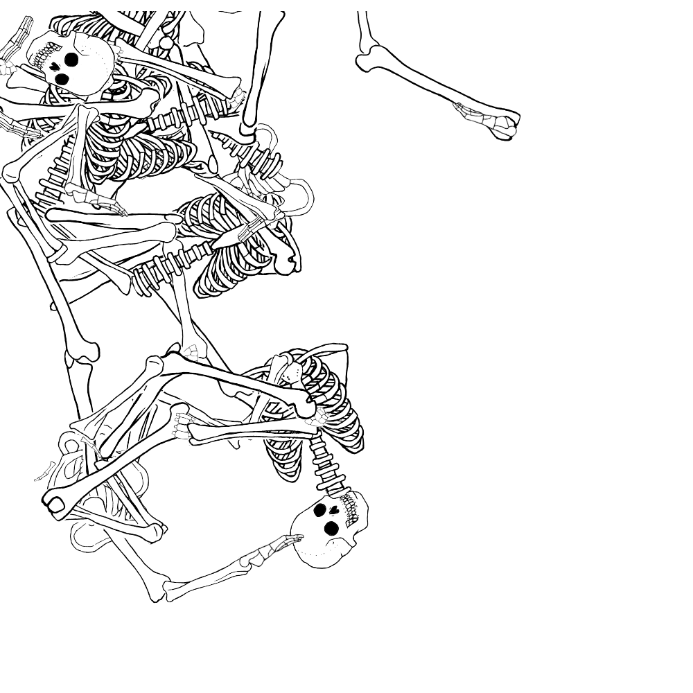 Dem bones dem bones dem – dry bones!