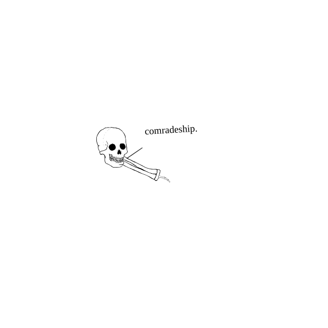 Dem bones dem bones dem – dry bones!