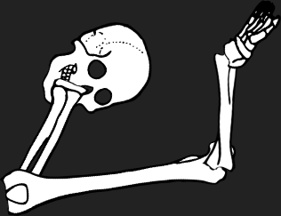 Dem bones dem bones dem – dry bones!