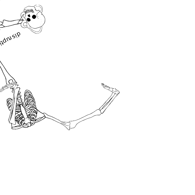 Dem bones dem bones dem – dry bones!